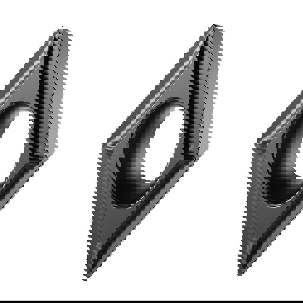 Turning Inserts; Relief Angle: 11.000 ; Corner Radius (mm): 0.40 ; Corner Radius (Inch): 1/64 ; Corner Radius (Decimal Inch): 0.0157 ; Included Angle: 80 ; Manufacturer Grade: KCU10B
