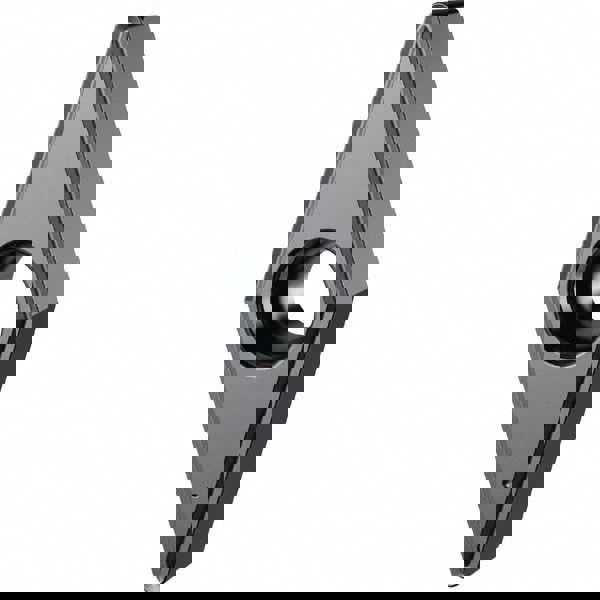 Turning Inserts; Relief Angle: 5.000 ; Corner Radius (mm): 0.40 ; Corner Radius (Inch): 1/64 ; Corner Radius (Decimal Inch): 0.0157 ; Included Angle: 35 ; Manufacturer Grade: KCU10B