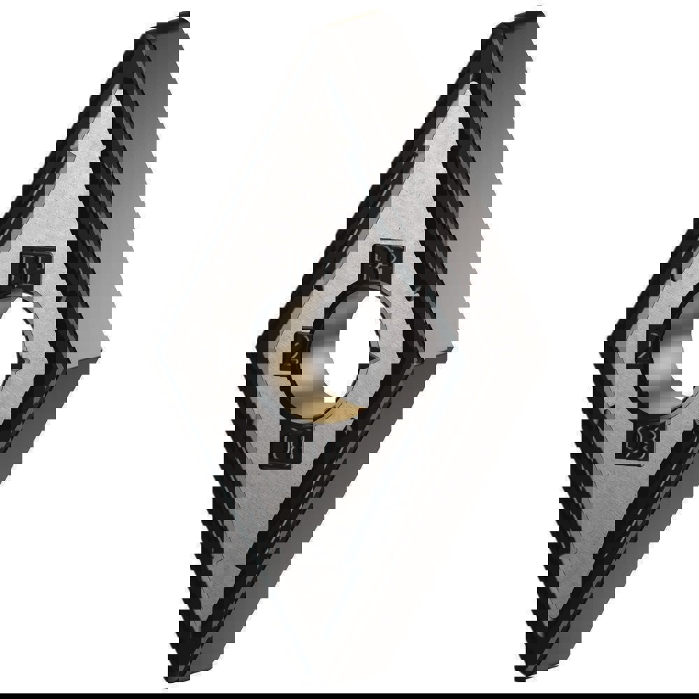 Turning Inserts; Relief Angle: 0.000 ; Corner Radius (mm): 0.80 ; Corner Radius (Inch): 1/32 ; Corner Radius (Decimal Inch): 0.0313 ; Included Angle: 55 ; Manufacturer Grade: KCU10B