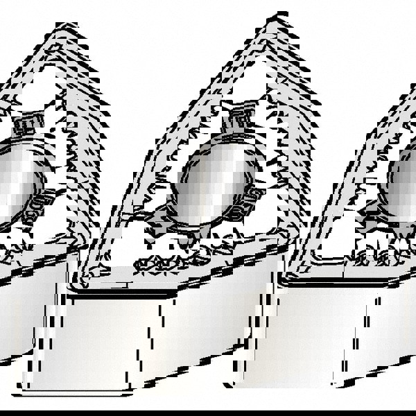 Turning Inserts; Relief Angle: 0.000 ; Corner Radius (mm): 0.40 ; Corner Radius (Inch): 1/64 ; Corner Radius (Decimal Inch): 0.0157 ; Included Angle: 80 ; Manufacturer Grade: KCU10B