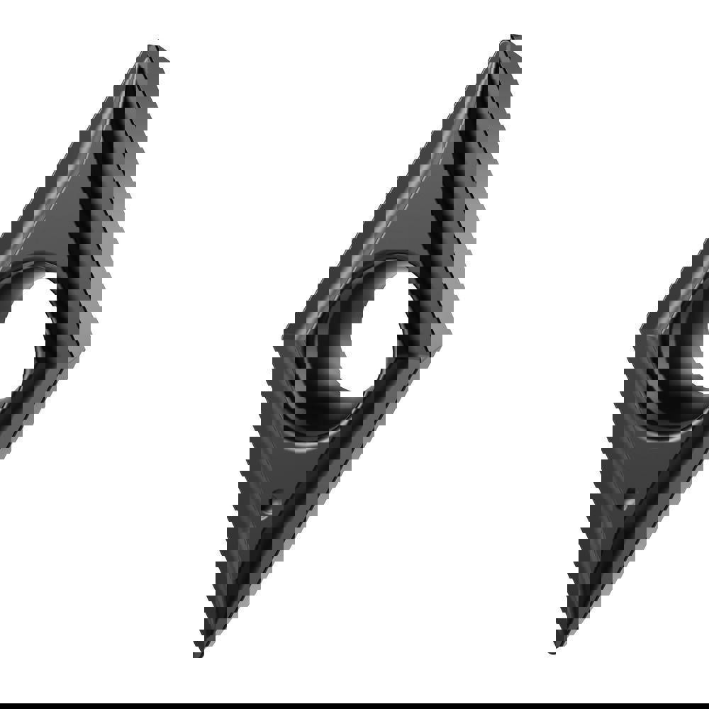 Turning Inserts; Relief Angle: 11.000 ; Corner Radius (mm): 0.40 ; Corner Radius (Inch): 1/64 ; Corner Radius (Decimal Inch): 0.0157 ; Included Angle: 55 ; Manufacturer Grade: KCU10B