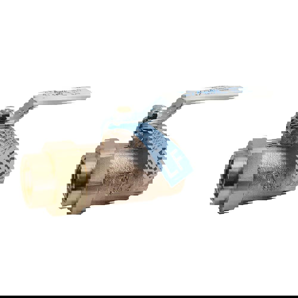 Single Union Ends Manual Ball Valve: 1-1/4