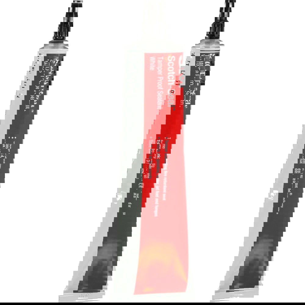 Seam Sealant: 5 oz Tube, White, Nitrile