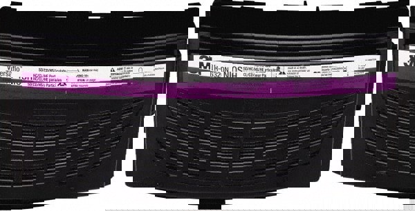 Pack of (5), Acid Gas Protection PAPR HEPA Cartridge/Filter Combination