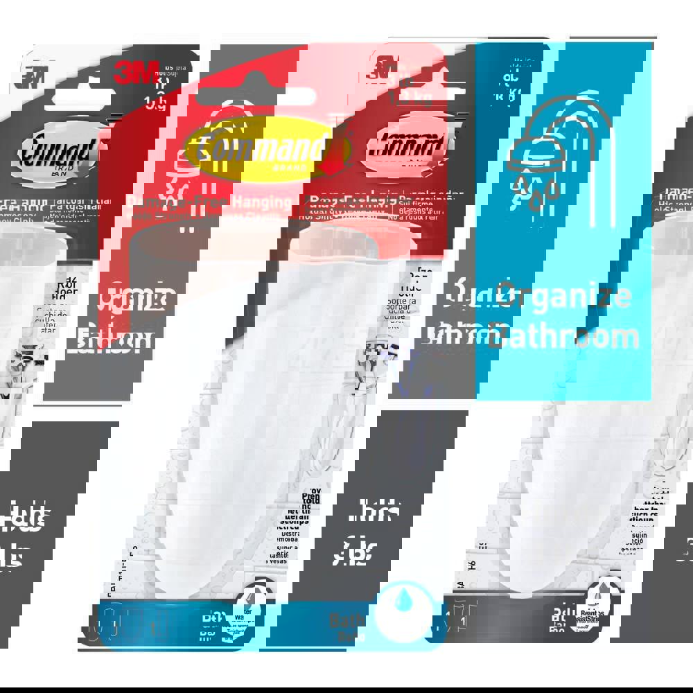 Towel Holders; Material: Plastic ; Holder Type: Razor Holder ; Mount Type: Wall; Adhesive ; Overall Width: 3 ; Overall Height: 4in ; Overall Depth: 1.5in