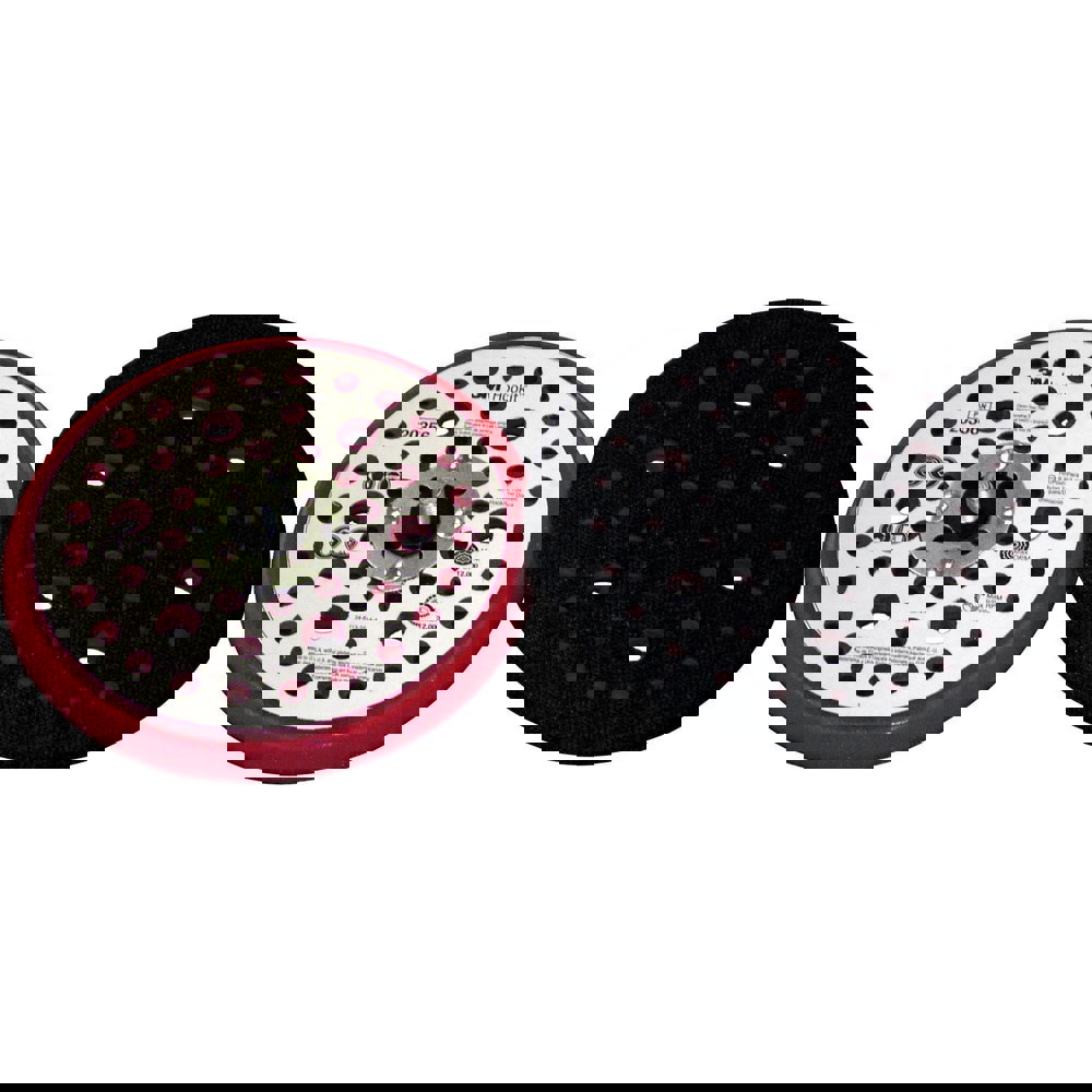 Disc Backing Pads; Pad Diameter (Inch): 6in ; Backing Pad Type: Hook & Loop ; Maximum Rpm: 12000.000 ; Mount Type: Hook & Loop ; Center Hole Size (Inch): 1/2 ; Grade: Medium