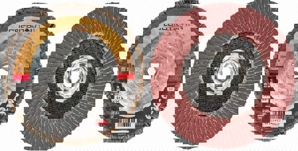 Flap Disc: 5/8-11 Hole, 80 Grit, Ceramic, Type 29