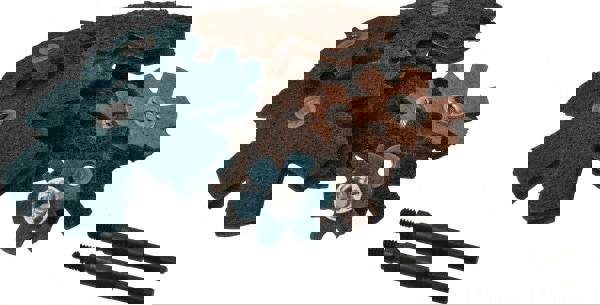 18 Piece Aluminum Oxide Sanding Star Kit