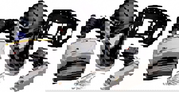 Size Adjustable, No Suspension, PAPR Hard Hat with Face Shield