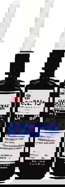 Threadlocker: Blue, Liquid, 50 mL, Bottle