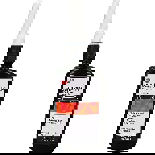 Threadlocker: Red, Liquid, 50 mL, Bottle