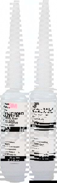 Adhesive Glue: 0.71 oz Tube, Clear