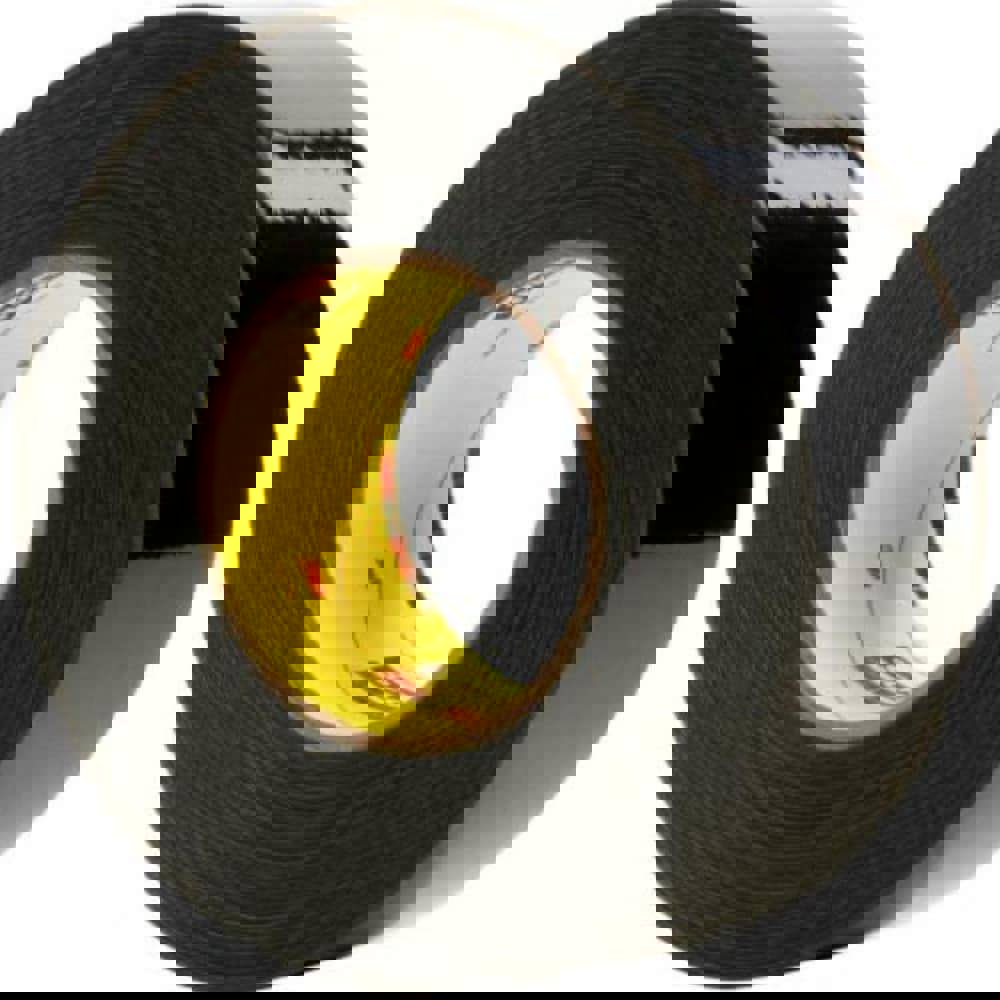 Masking Tape: 60 yd Long, 10.6 mil Thick, Black