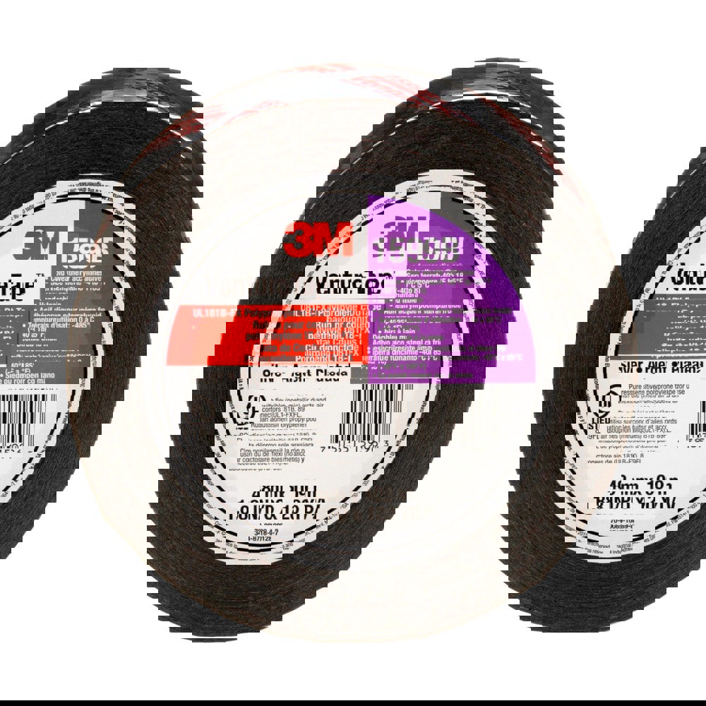 Duct & Foil Tape; Tape Type: Duct Tape ; Thickness (mil): 3.0000 ; Width (Inch): 2 ; Color: Silver ; Series: Venture ; Length Range: 72 Yd & Larger