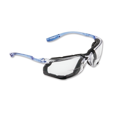 Magnifying Safety Glasses: Virtua, +2 Lens, Clear Lenses, Anti-Fog & Scratch Resistant, ANSI Z87.1;CSA Z94.3