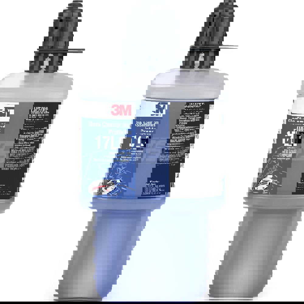 Glass Cleaner & Protector Concentrate, 17L, Gray Cap, 2 L