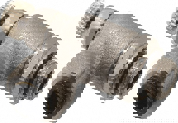 Air Flow Control Valve: Push-to-Connect Metal Flow Control, Tube x BSPP, 8mm Tube OD