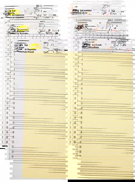 Pack of (2), 30 Sheets of Faint Blue wit