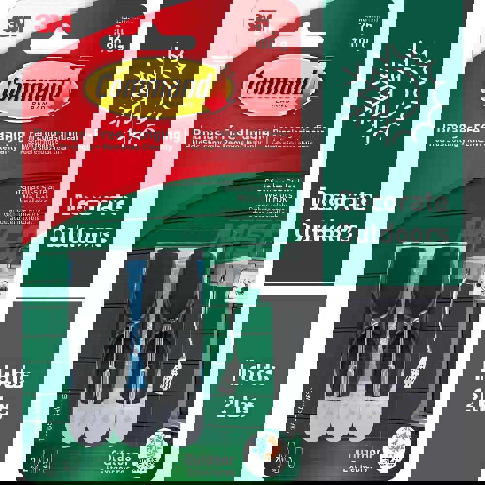 Storage Hook: Adhesive Back Mount, 0.833