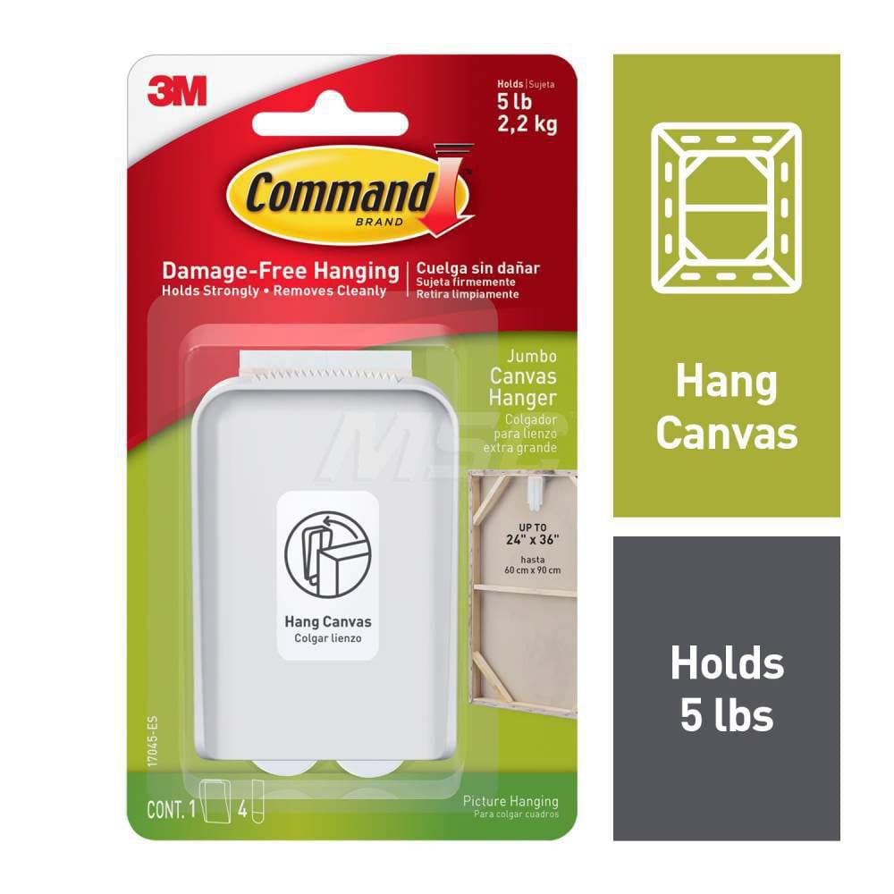 Storage Hook: Adhesive Back Mount, 0.69