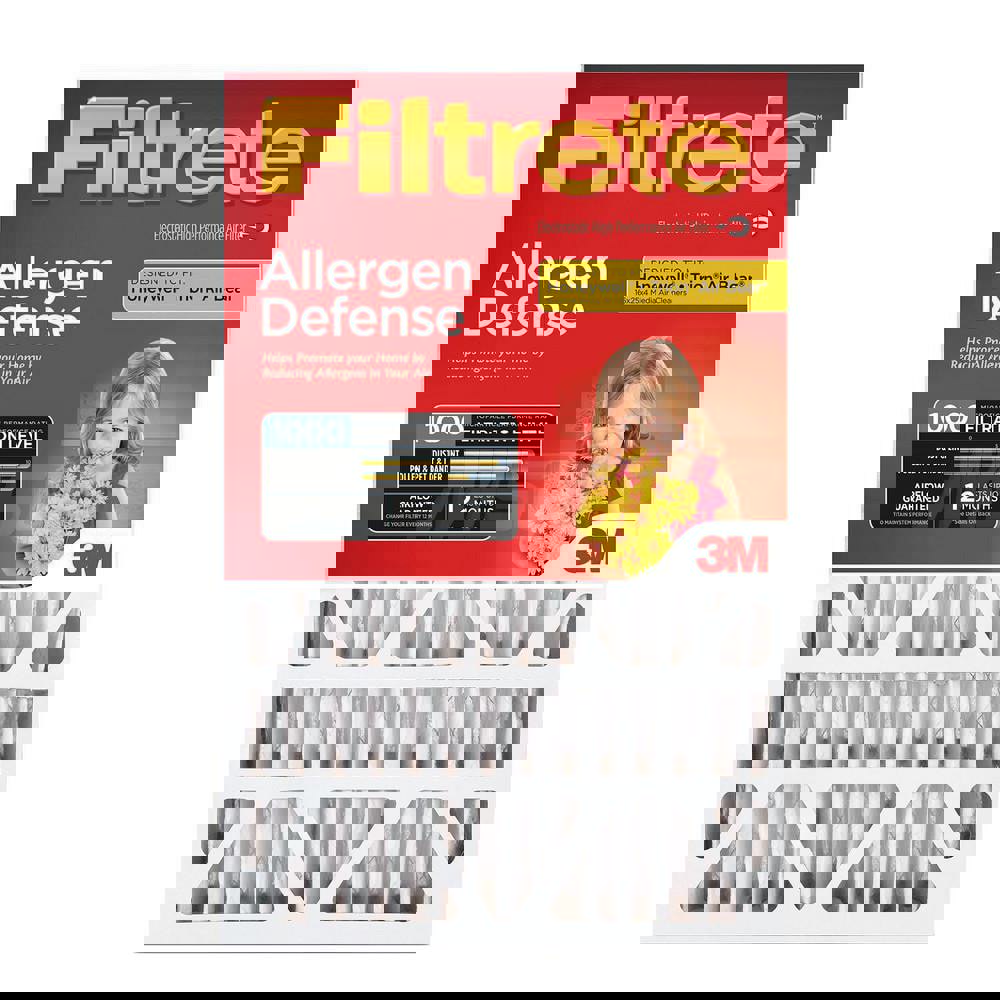 Pleated Air Filter: 16 x 25 x 4