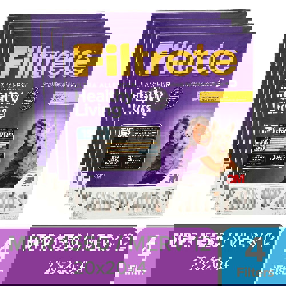 Pleated Air Filter: 20 x 20 x 4