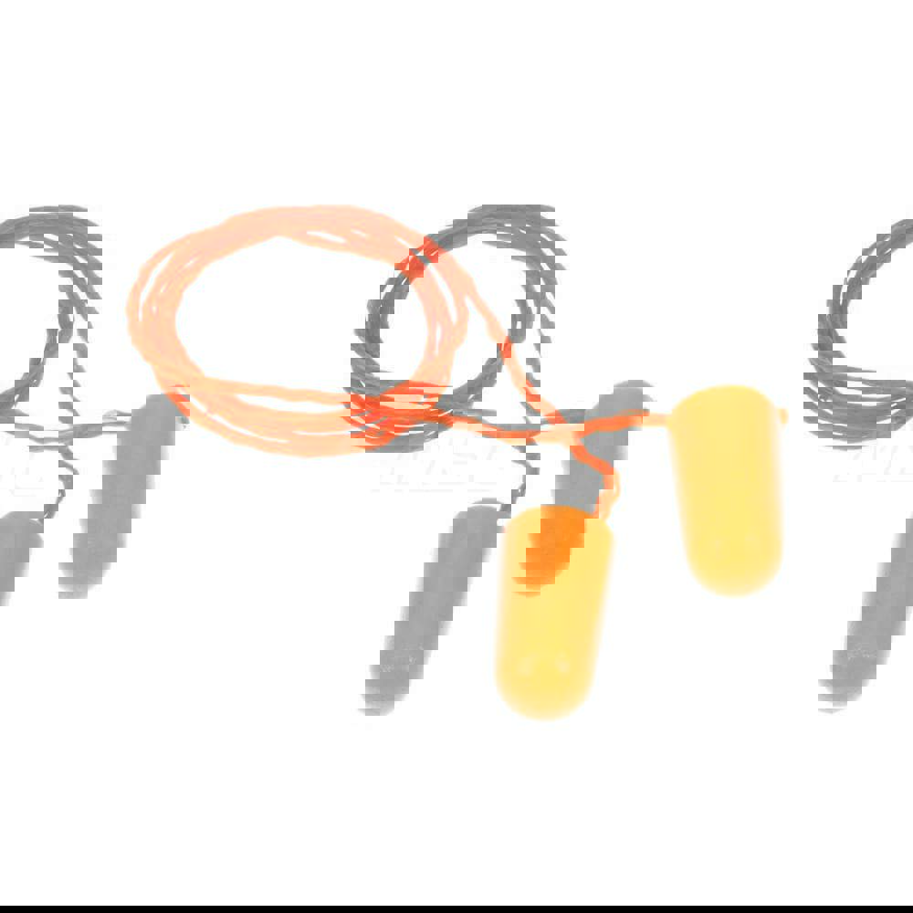 Earplugs: 29 dB, Foam, Bullet, Roll Down, Corded