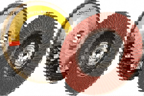 Flap Disc: 5/8-11 Hole, 60 Grit, Ceramic, Type 27