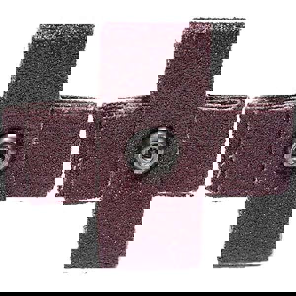 80 Grit, Medium Grade, Aluminum Oxide Cross Pad