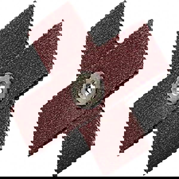 80 Grit, Medium Grade, Aluminum Oxide Cross Pad