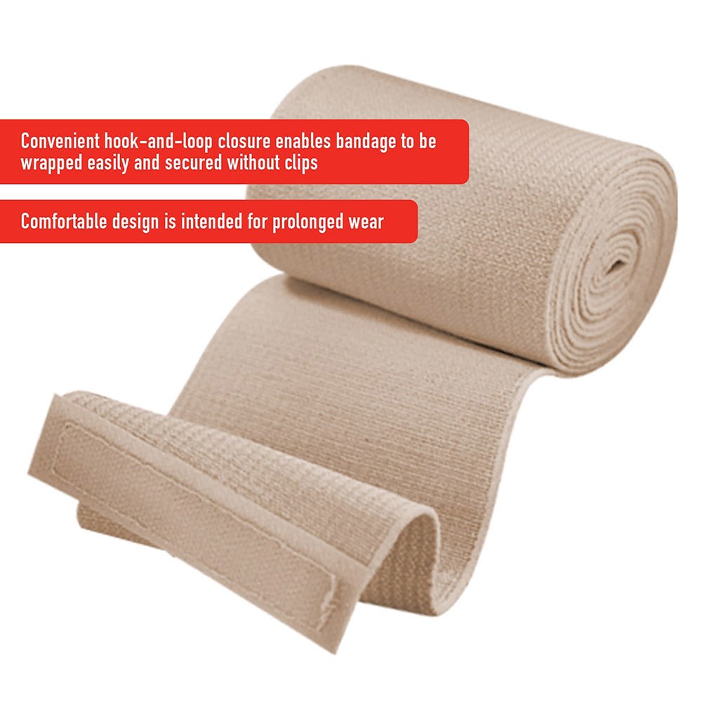 Bandages & Dressings; Dressing Type: Wrap ; Style: General Purpose ; Material: Cotton ; Form: Roll ; Dressing Size: Medium ; Color: Beige
