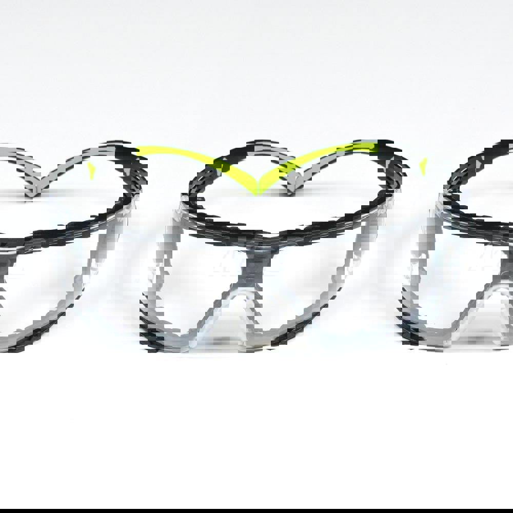 Safety Glass: SecureFit, Clear Lenses, Anti-Fog & Anti-Scratch, ANSI Z87.1-2015