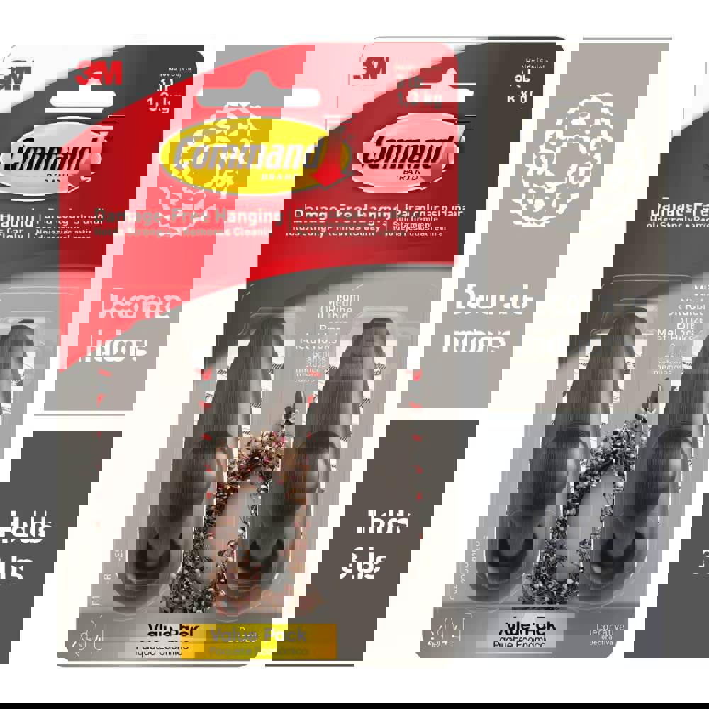 Storage Hook: Adhesive Back Mount, 1.247