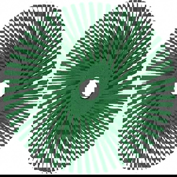 Radial Bristle Brush: Type R Quick-Change Arbor Connection