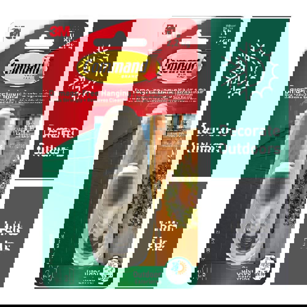 Storage Hook: Adhesive Back Mount, 1.629