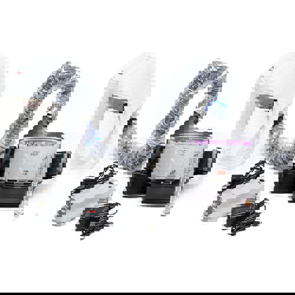 PAPR & Supplied Air (SAR) Complete Systems; System Type: PAPR ; Application: Powder Handling in Pharmaceuticals ; System Compatibility: PAPR ; Size: Medium ; Battery Chemistry: Lithium-Ion ; Battery Type: Lithium-Ion