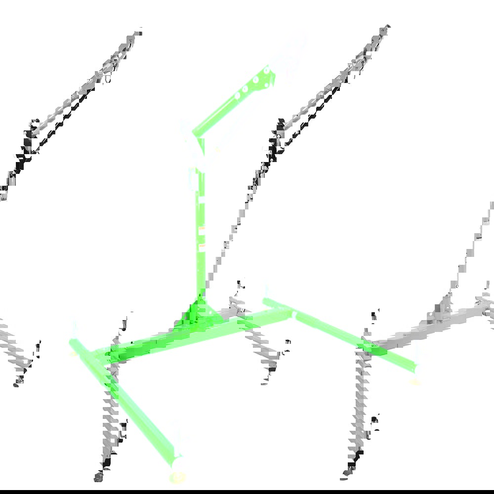 Confined Space Entry & Retrieval Bases & Booms; Material: Aluminum ; Color: Green; Silver ; UNSPSC Code: 24141500