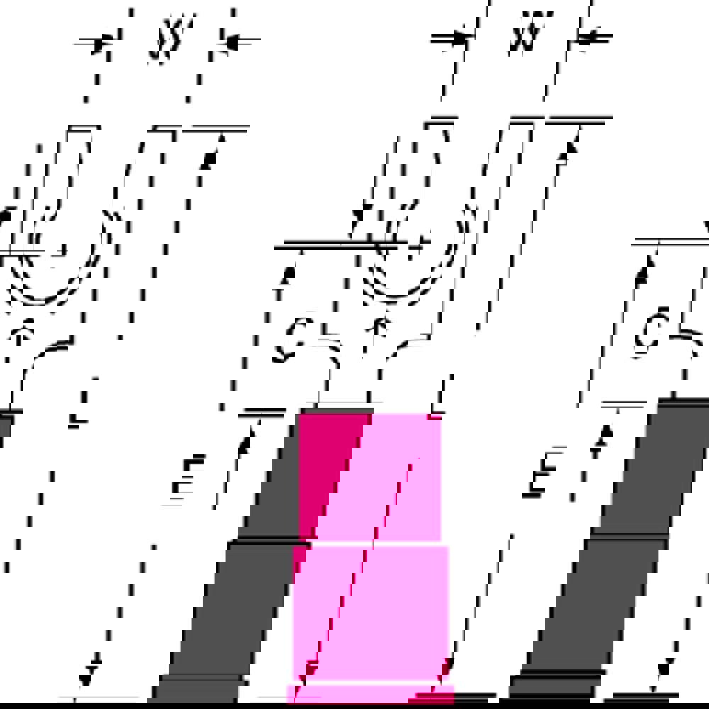 Locking Fork Terminal: Vinyl, Partially Insulated, #10 Stud