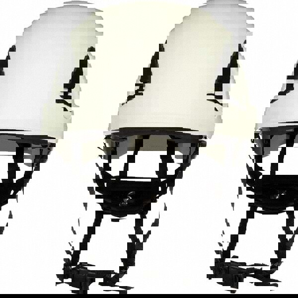 SecureFit X5000 Series Safety Helmet, 6-Point Pressure Diffusion Ratchet Suspension, White