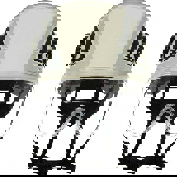 Hard Hat Visor: Polycarbonate, Clear