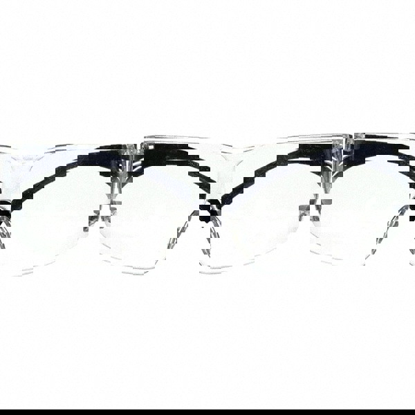 SecureFit Protective Eyewear, 200 Series, Dark Blue Plastic Frame, Clear Polycarbonate Lens