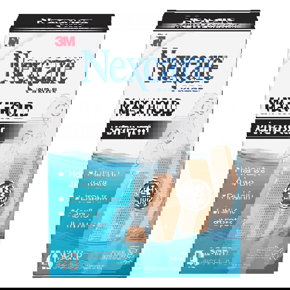 Bandages & Dressings; Dressing Type: Self-Adhesive Bandage ; Style: General Purpose ; Material: Plastic ; Form: Strip ; Dressing Size: Medium ; Waterproof/Water Resistant: Waterproof