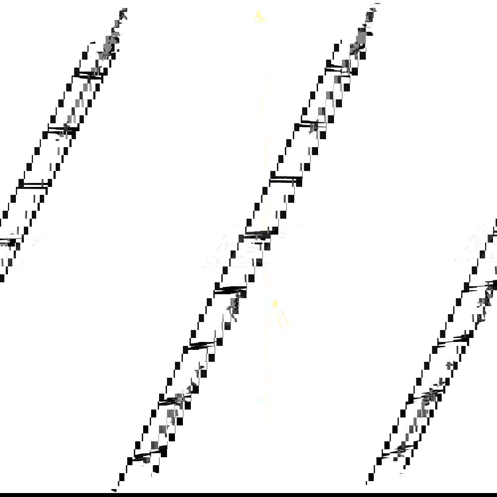 Lanyards & Lifelines; Load Capacity: 620lb; 281kg ; Lifeline Material: Galvanized Steel ; Capacity (Lb.): 620 ; End Connections: Swaged Stop ; Maximum Number Of Users: 2 ; Installation Type: Permanent