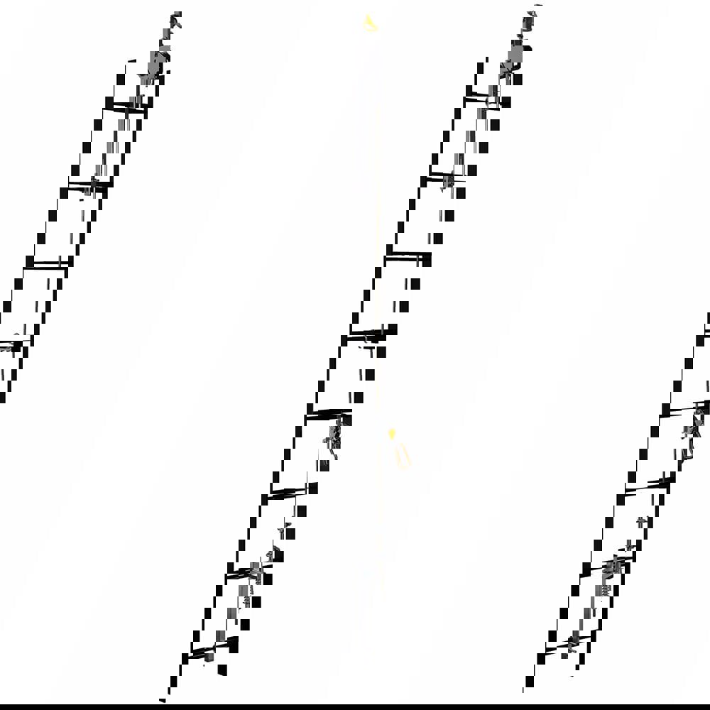 Lanyards & Lifelines; Lifeline Material: Stainless Steel ; Type: Vertical Safety System Cable ; Capacity (Lb.): 620 ; End Connections: Carabiner ; Anchorage Connection: Aluminum Carabiner ; Harness Connection: Carabiner