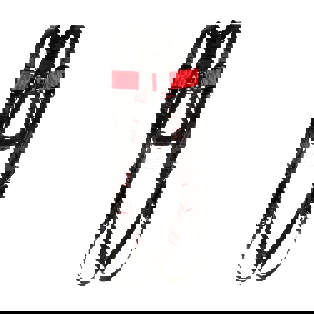 Fall Protection Harnesses: 420 Lb, Vest Style, Size Medium & Large, For General Industry, Polyester, Back