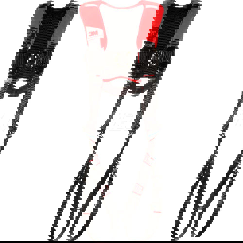 Fall Protection Harnesses: 420 Lb, Vest Style, Size X-Large, Polyester