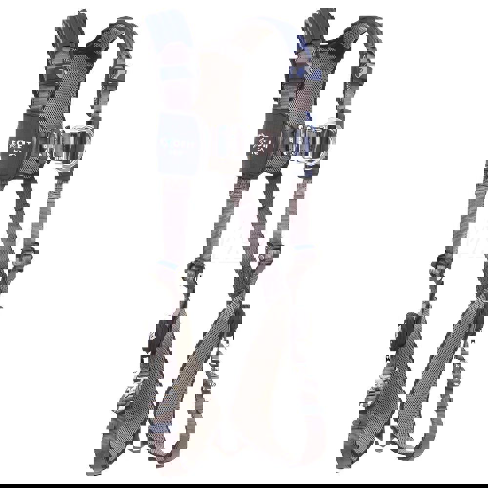 Fall Protection Harnesses: 420 Lb, Vest Style, Size Small, For Climbing, Polyester, Back & Front