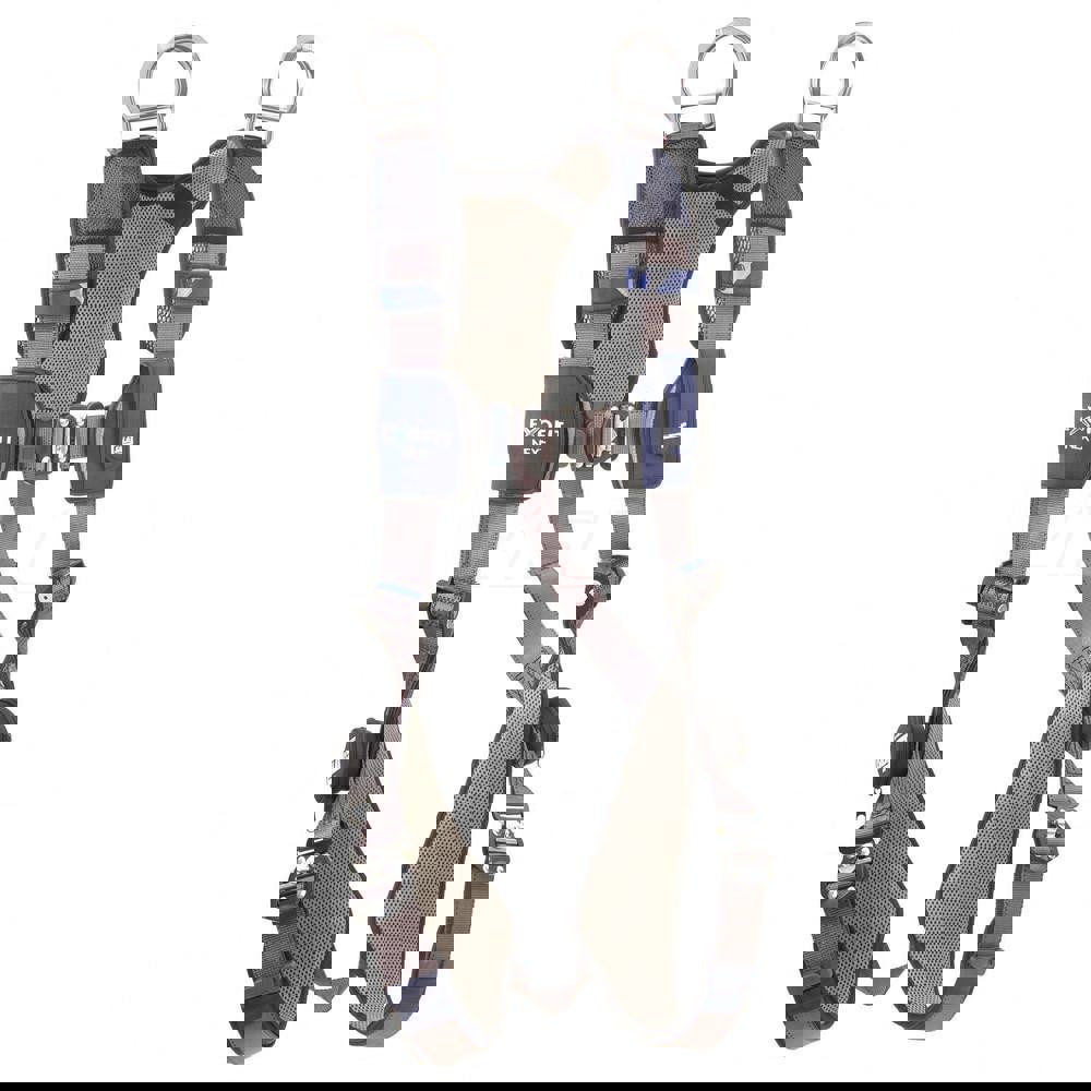 Fall Protection Harnesses: 420 Lb, Vest Style, Size Medium, For Retrieval & Rescue, Polyester, Back & Shoulder