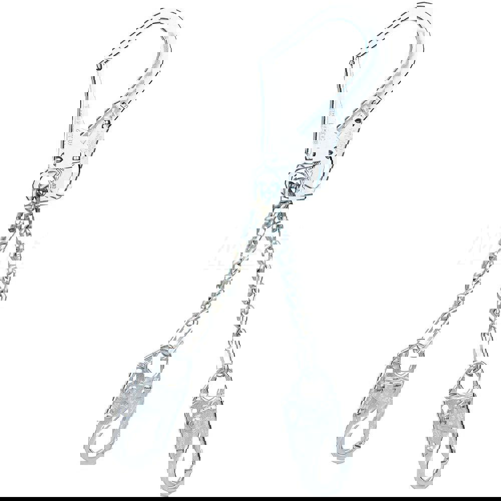 Lanyards & Lifelines; Load Capacity: 310lb; 141kg ; Lifeline Material: Steel ; Length (Inch): 22 ; Capacity (Lb.): 310 ; End Connections: Snap Hook ; Maximum Number Of Users: 1