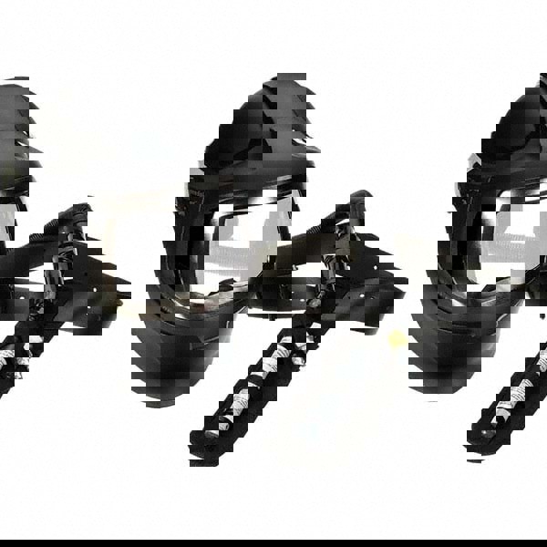 Welding Helmet: Black, Polycarbonate, Shade 5 & 8 to 13